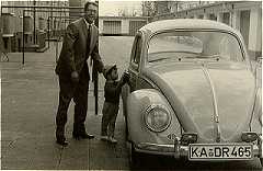 Das erste Auto, VW Käfer, KA-DR 465.